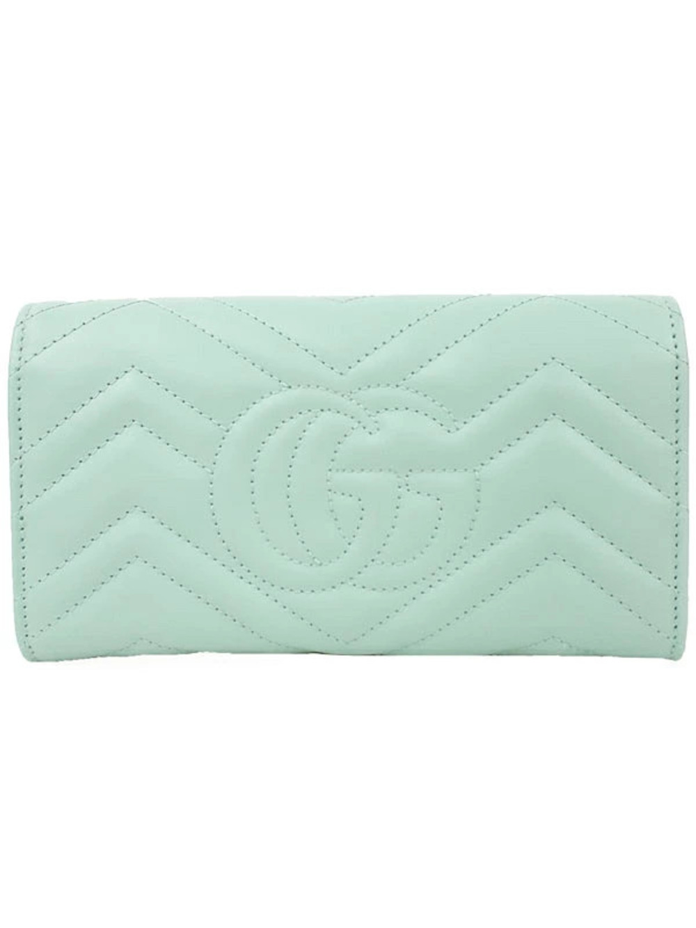 Gucci Wallet Long GG Continental fold Marmont Bi Black